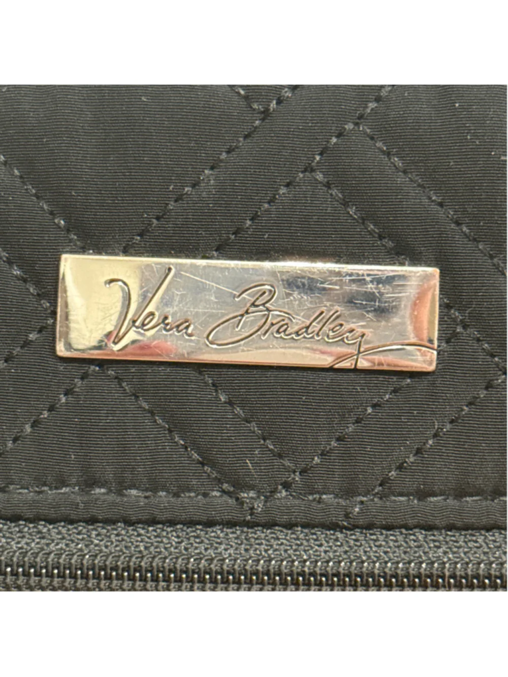 Women's Vera Bradley Quilted Tote Bag One Size Black
